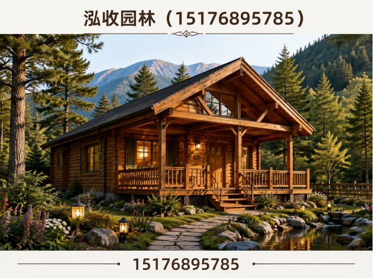 博尔塔拉防腐木凉亭展示图